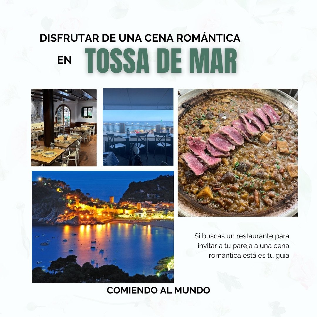 cena romantica tossa de mar