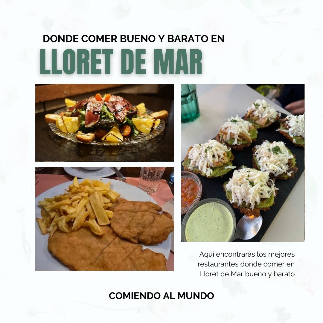 donde comer en lloret de mar bueno y barato