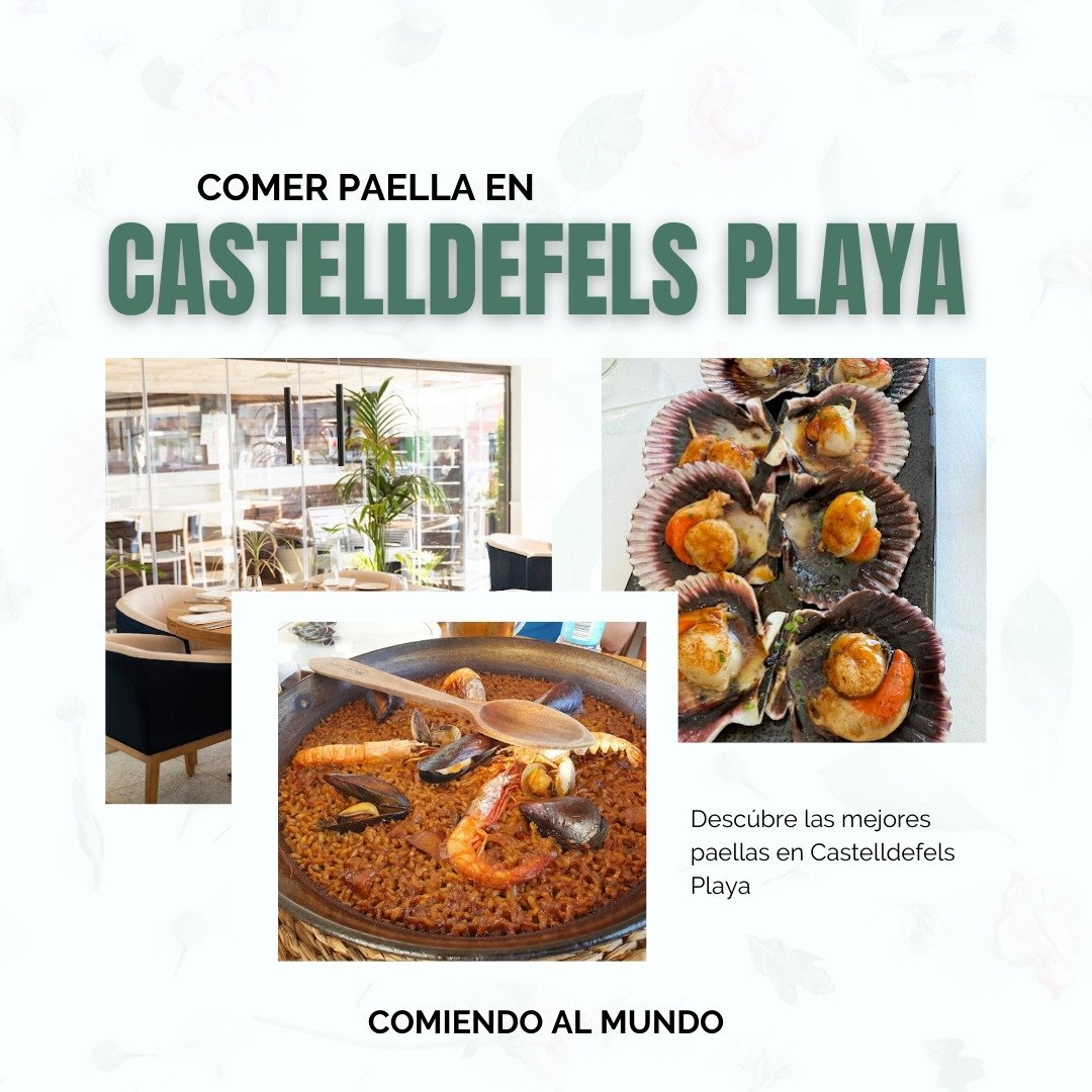 paella en Castelldefels Playa